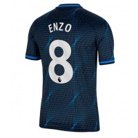 Fotbalové Dres Chelsea Enzo Fernandez #8 Venkovní 2023-24 Krátký Rukáv